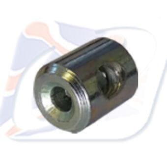 SOLDERLESS DRUM NIPPLE 8mm O.D. x 10mm