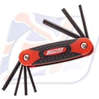 FOLDING HEX/TORX KEY SET - H D