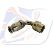 -3 HOSE END 90DEG SWIVEL JOINT STAINLESS