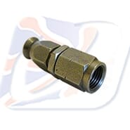 -3 STR HOSE END SWIVEL JOINT STAINLESS