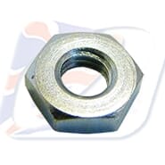 1/4 x26 BSF LOCK NUT, 11mm AF HEX, ZINC