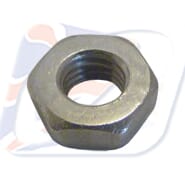 M6x1.00 FULL NUT, 10mm AF HEX, ZINC