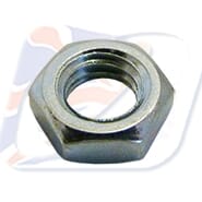 M8x1.25 LOCK NUT, 12mm AF HEX, ZINC
