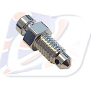BLEED NIPPLE - 6 X 1mm  CHROME PLATED