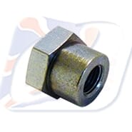 7/32 x40 MET SLEEVE NUT, 11mm HEX, ZINC