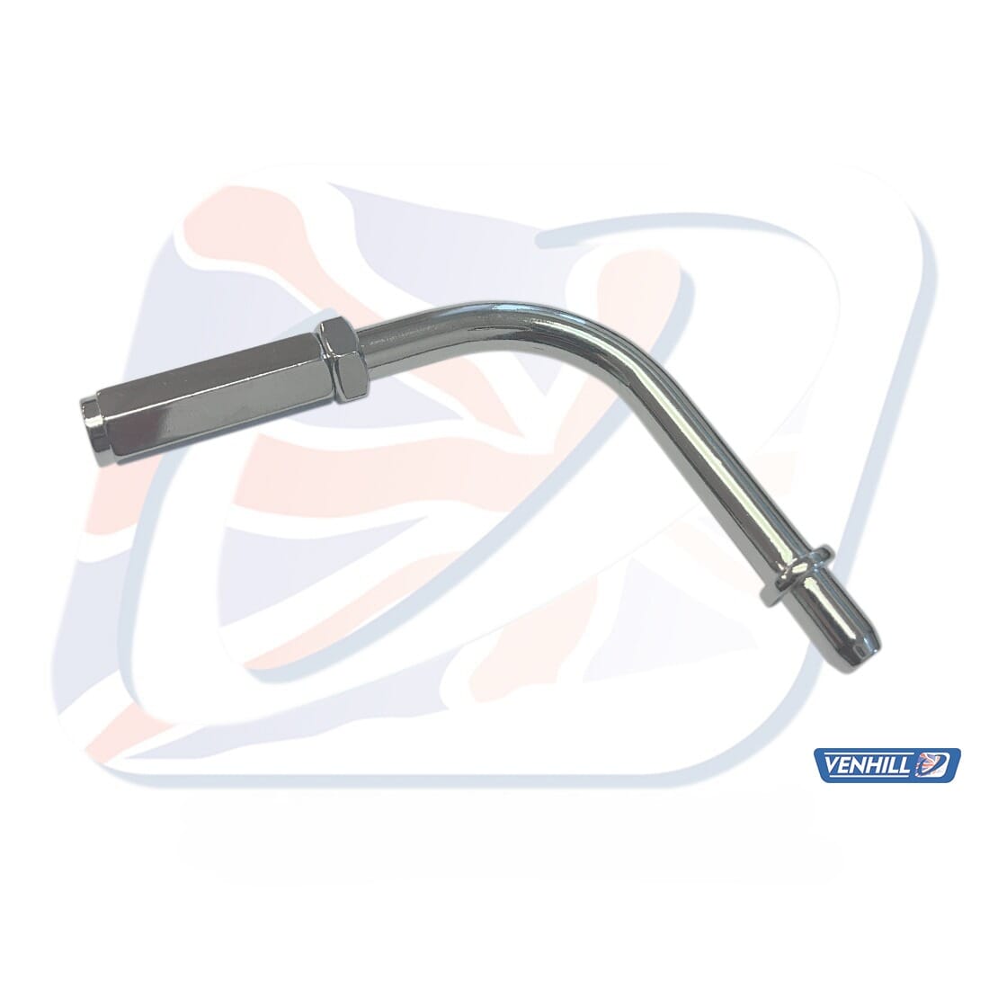 FERRULE BEND ASSY CHROME - YAMAHA