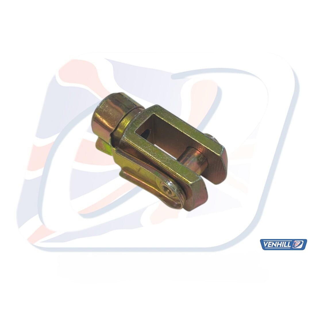 SHORT CLEVIS WITH 8mm PIN. M6x1.0 THREAD
