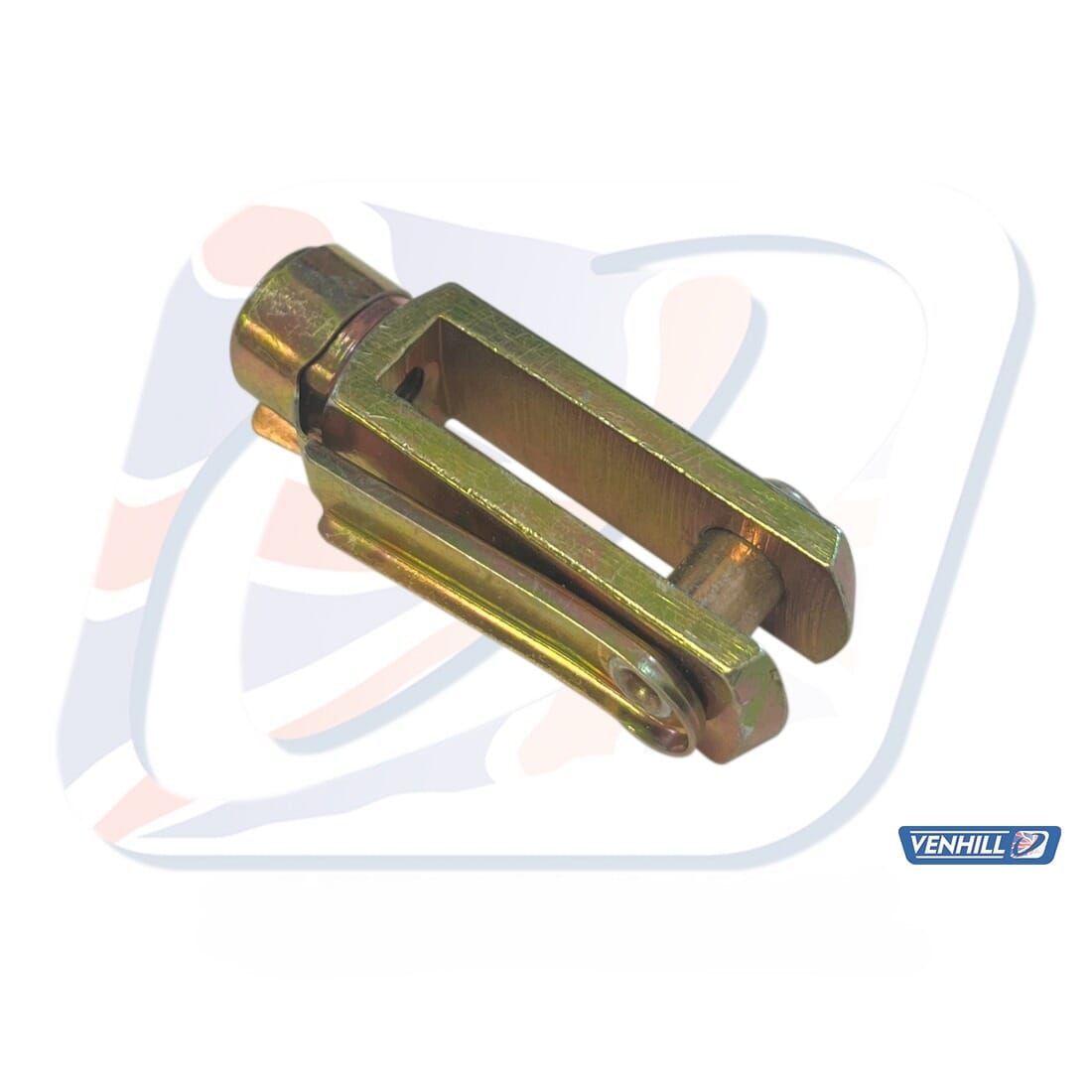 LONG CLEVIS WITH 8mm PIN. M6x1.0 THREAD