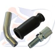 THROTTLE CABLE CARB TOP ELBOW KIT, 50°