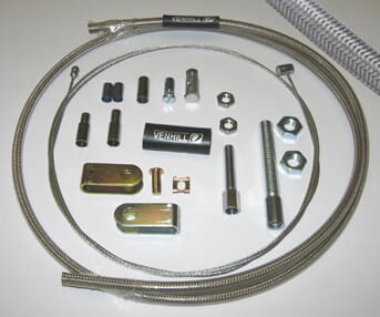 1MT CAR THROTTLE KIT- ST/ST BRAIDED