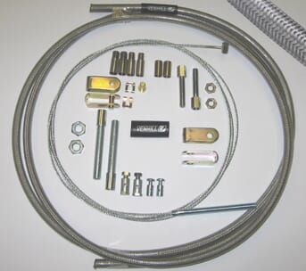 2MT CAR THROTTLE KIT- ST/ST BRAIDED
