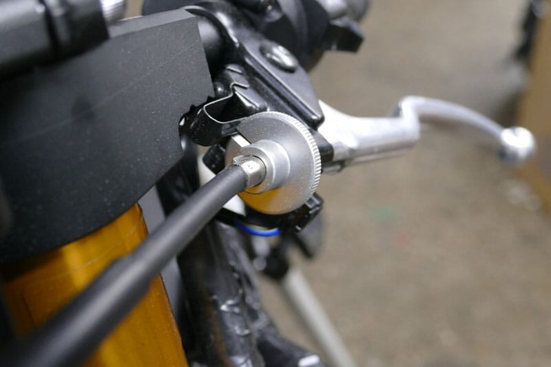 motorcycle clutch adjuster