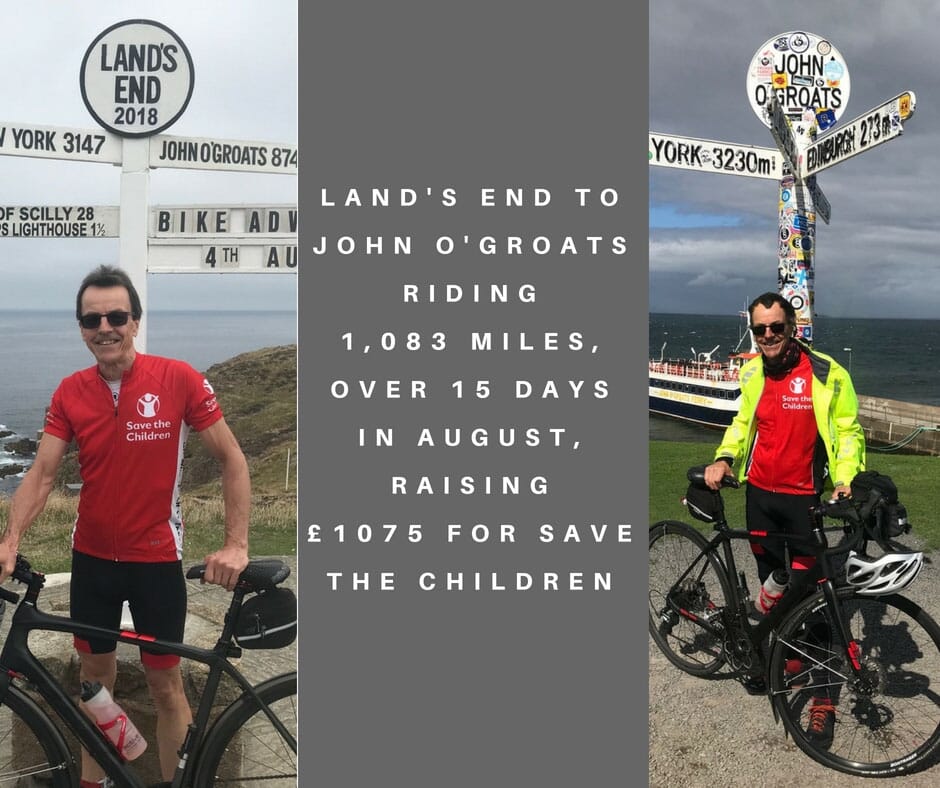 Lands End to John O'Groats by bicycle