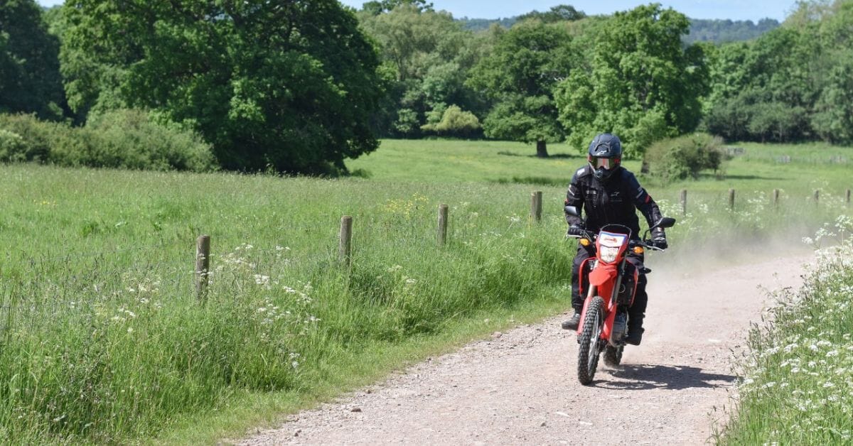Honda CRF300 Motorcycle Trail Riding