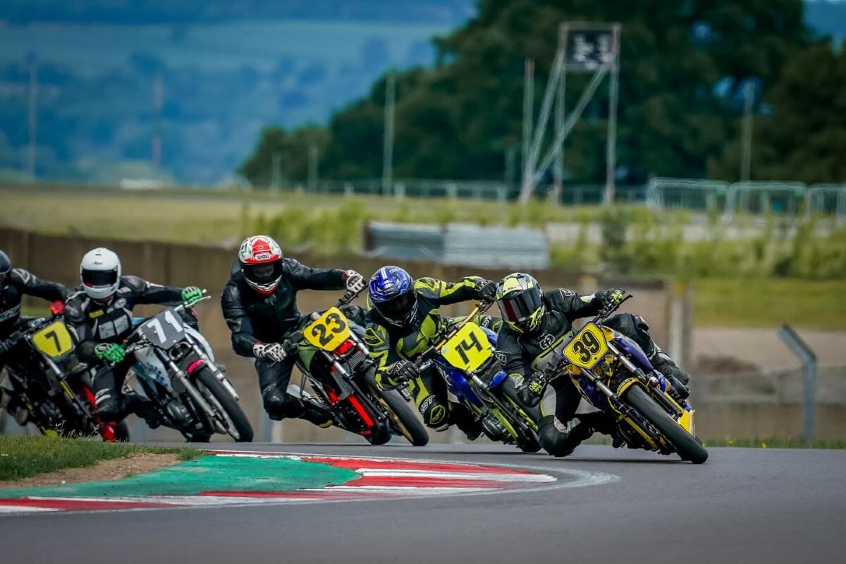 motorcycle racers