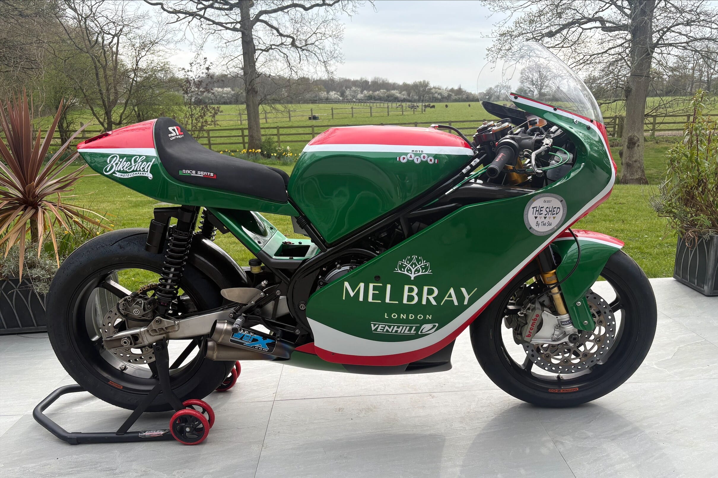 TT racing Paton SR-1 motorbike